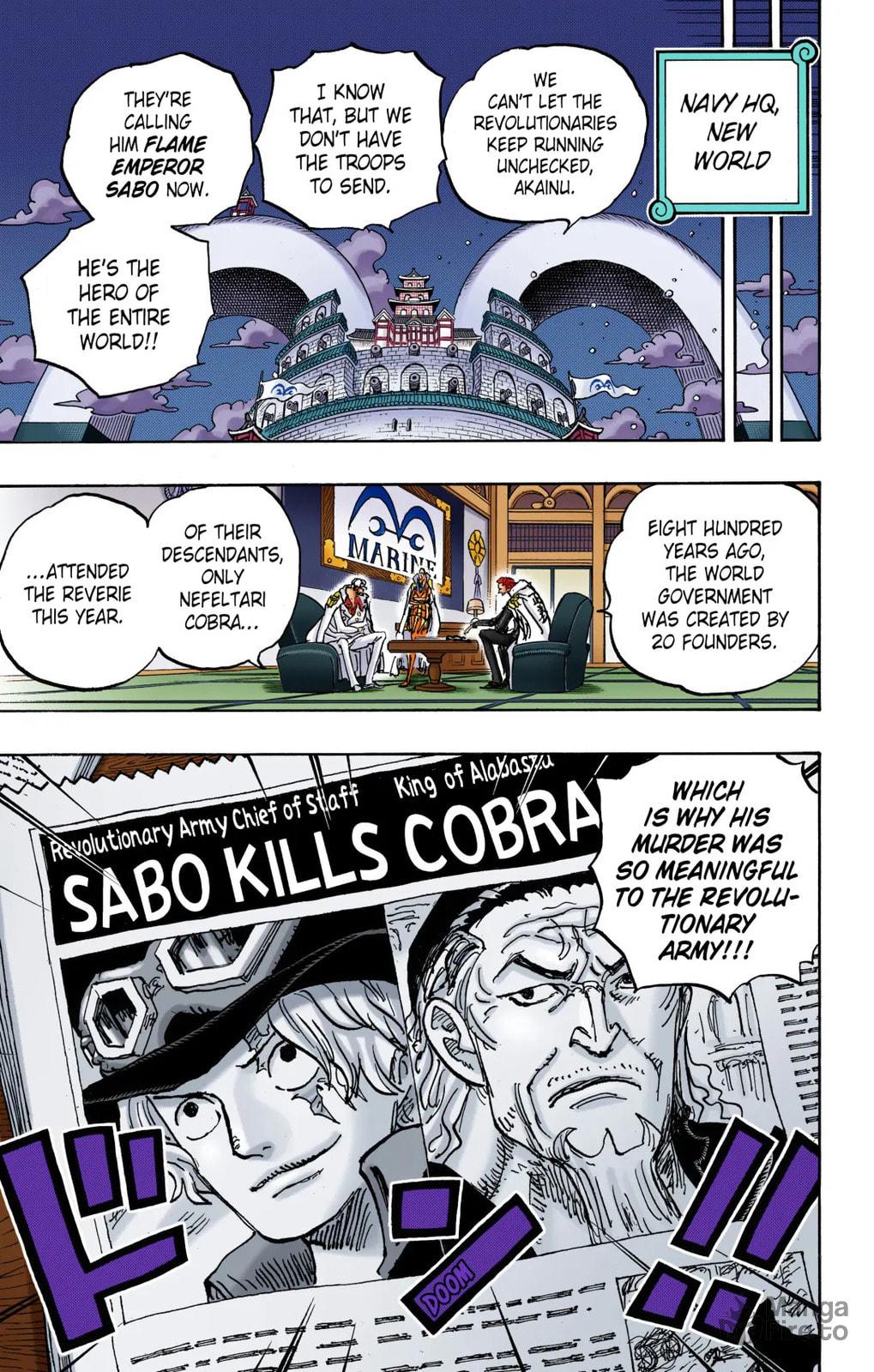 One Piece Digital Colored Chapter 1054 image 12